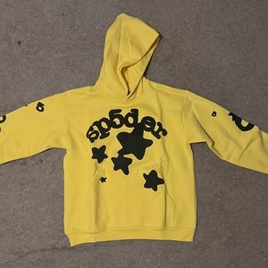 Yellow Beluga Spider Hoodie